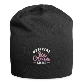 Eiscreme - Jersey-Beanie - Schwarz - Vorne