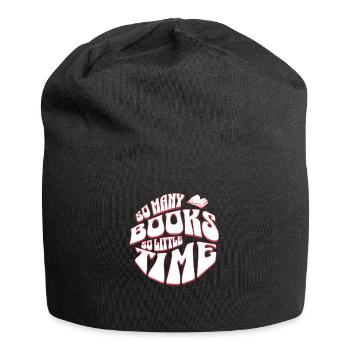 Tant de livres si peu de temps : Professeur d’anglais de livre - Bonnet en jersey - noir - Devant