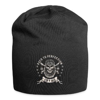 1983 Birthday Aged to perfection Rock Hard - Jersey Beanie - black - Front