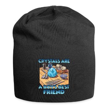 CrystalArtisans Cadeau de culture de cristal - Bonnet en jersey - noir - Devant