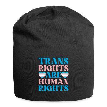 Non-Binary Genderfluid On A Spectrum Queer Pride - Jersey Beanie - black - Front