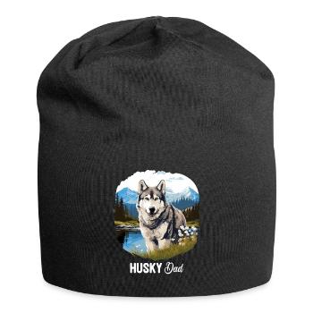 Husky - Jersey Beanie - black - Front