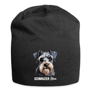 Schnauzer - Jersey Beanie - black - Front