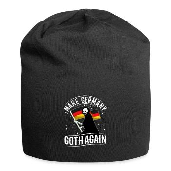 Make Germany goth again - Jersey-Beanie - Schwarz - Vorne