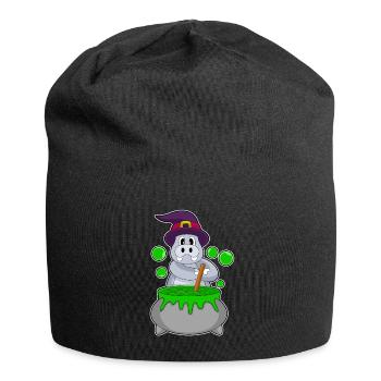 Nilpferd Hexe Zaubertrank - Jersey-Beanie - Schwarz - Vorne