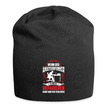 Amateur radio operators do not repair amateur radio operators - Jersey Beanie - black - Front
