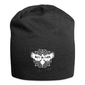 Marché médiéval médiéval de Vathor Viking Odin - Bonnet en jersey - noir - Devant