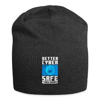 Hacker - Jersey-Beanie - Anthrazit - Vorne
