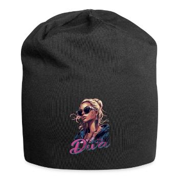 Shine radiantly exclusive diva - Jersey Beanie - black - Front