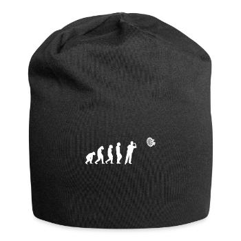 Darts Dartscheibe Dartpfeile Dartspiel Evolution - Jersey-Beanie - Schwarz - Vorne