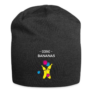 Going Banana Banana Escalates Fruits Replacement Costume - Jersey Beanie - charcoal grey - Front