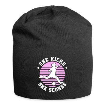 Women's Soccer, Women's Soccer, Women's Soccer - Jersey Beanie - black - Front