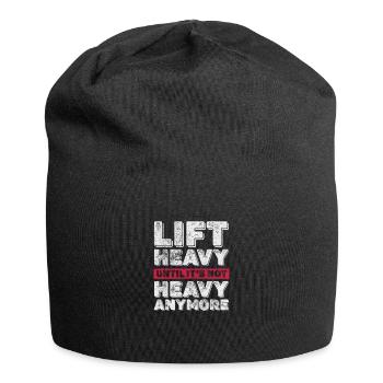 Bodybuilder - Jersey-Beanie - Schwarz - Vorne