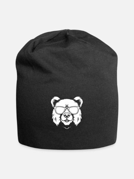 Ours Ours brun - Bonnet en jersey - noir