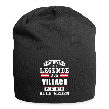 Stadt Villach Österreich Legende Spruch - Jersey-Beanie - Schwarz - Vorne