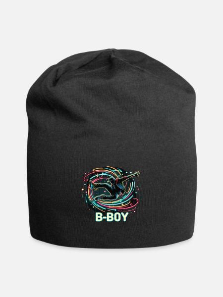 Breakdance Breakdancer Breakdance Enfants - Bonnet en jersey - noir