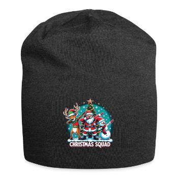 Escouade de Noël - Bonnet en jersey - charbon - Devant