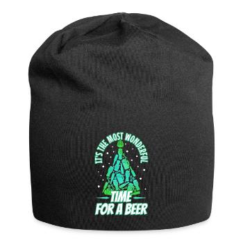 It's the most Wonderful time for a Beer - Jersey Beanie - black - Front