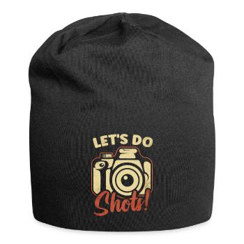 Fotografie -Fotoshooting Für Fotokamera. - Jersey-Beanie - Schwarz - Vorne