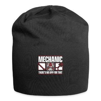 Mechanic There's No App For That Master Vehicle - Jersey Beanie - black - Front