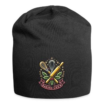 Équipe de pâtisserie - Bonnet en jersey - noir - Devant