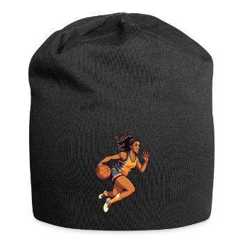 BASKETBALL forever! - Jersey Beanie - black - Front