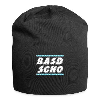 Basd Scho Freistaat Bayern Bayerisches Shirt - Jersey-Beanie - Schwarz - Vorne