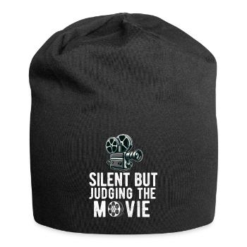 Critique de cinéma Cinéphile Cinéphile Amant Drôle Critique - Bonnet en jersey - noir - Devant