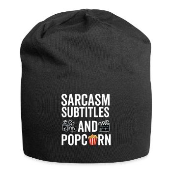 Critique de cinéma Cinéphile Cinéphile Amant Drôle Critique - Bonnet en jersey - noir - Devant