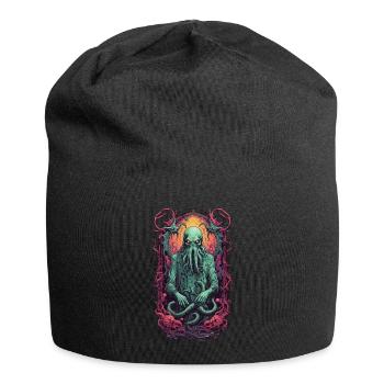 Spooky Tentacle Monster Halloween Design - Bonnet en jersey - noir - Devant