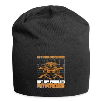 Retired Mechanic Not My Problem Anymore Kfz - Jersey Beanie - black - Front