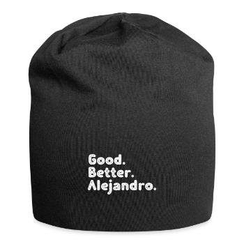 Good better Alejandro - Jersey-Beanie - Schwarz - Vorne
