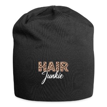 Hairstylist Hair Salon Kosmetologie - Jersey-Beanie - Schwarz - Vorne