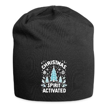 Christmas Spirit Activated - Jersey Beanie - black - Front