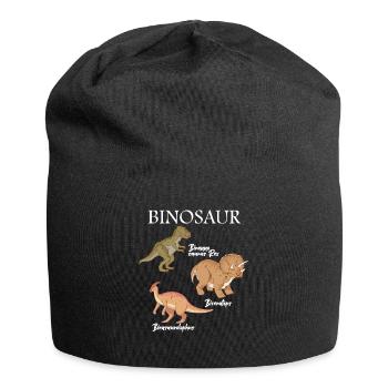 Bisexuel Dinosaure Binosaure Bi Pride Coming Out - Bonnet en jersey - noir - Devant