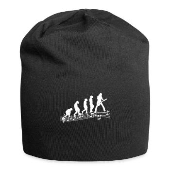 Gitarristen E-Gitarren Akustik-Gitarre Evolution - Jersey-Beanie - Schwarz - Vorne