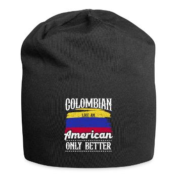 Colombien Amérique du Sud Pays d’origine Amérique latine - Bonnet en jersey - noir - Devant