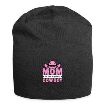 Cowboy Cowboystiefel Western Geschenk - Jersey-Beanie - Anthrazit - Vorne