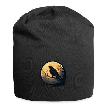 Odins Raben Hugin Viking Shirt Corbeau noir - Bonnet en jersey - noir - Devant