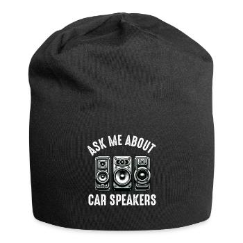 Car Stereo For Audio Installer Speakers Car Bass - Jersey Beanie - black - Front