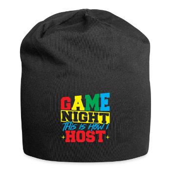 Jeux de société jeu de société cadeau - Bonnet en jersey - noir - Devant