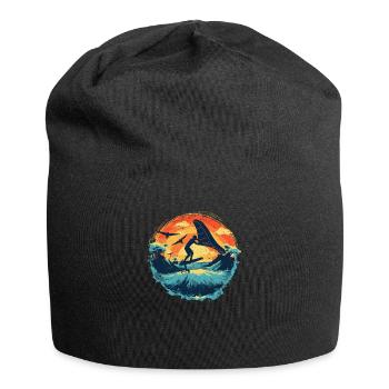 Wingfoil Surfer Planches de Wingfoil Hydrofoil - Bonnet en jersey - noir - Devant