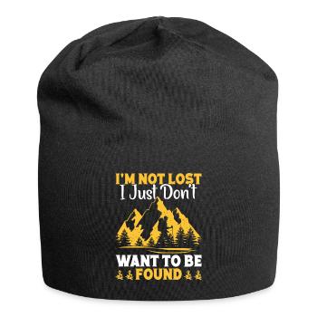Waldbesitzer Naturliebhaber Baumliebhaber Wald - Jersey-Beanie - Schwarz - Vorne