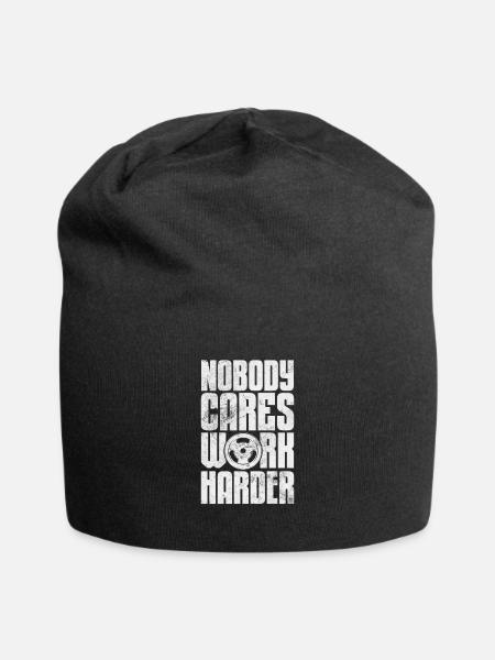 Bodybuilder - Jersey-Beanie - Schwarz