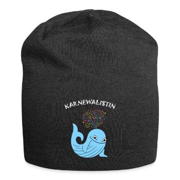 Karnevalist Kölner Karneval Fasching Konfetti Köln - Jersey-Beanie - Anthrazit - Vorne