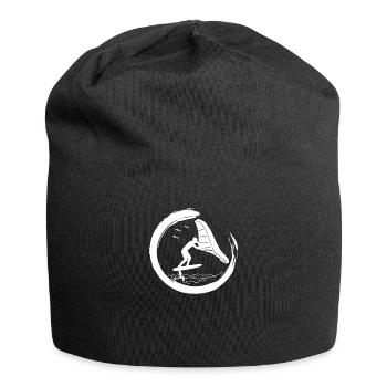 Wingfoil-Surfer Wingfoiling Hydrofoil Wing-Foiling - Jersey-Beanie - Schwarz - Vorne