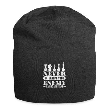 Chess - Jersey Beanie - charcoal grey - Front