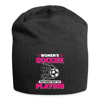 Women's Soccer, Women's Soccer, Women's Soccer - Jersey Beanie - black - Front