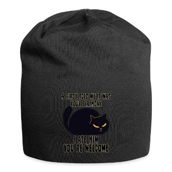 Chats Cadeau Propriétaires de chats Cyniques Chats - Bonnet en jersey - noir - Devant