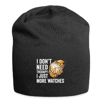 Watch Collector Horologist Collecting Watches - Jersey Beanie - black - Front